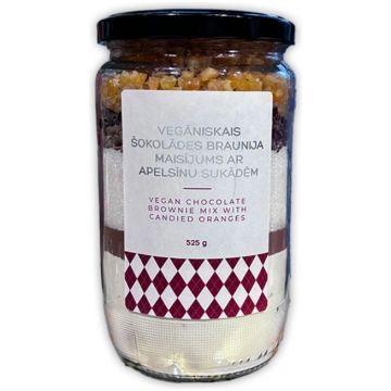 Vegāniskais braunija maisījums, 500 g, Mada X