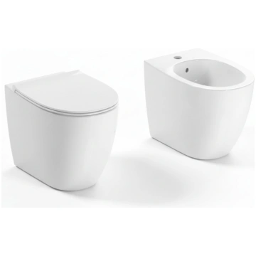 Ceramica Globo 4ALL 54.36 - WC+Bidet a terra SENZA