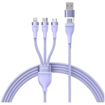 USB-A / USB-C - Lightning / microUSB / USB-C Baseu