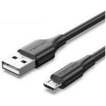 Vention kabelis USB 2.0 uz Micro-B 2m melns CTIBH,