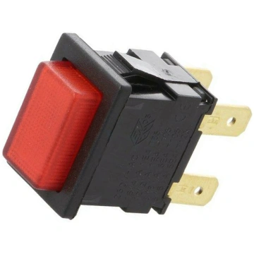 Switch: push-button; Pos: 2; DPST-NO; 12A/250VAC; 