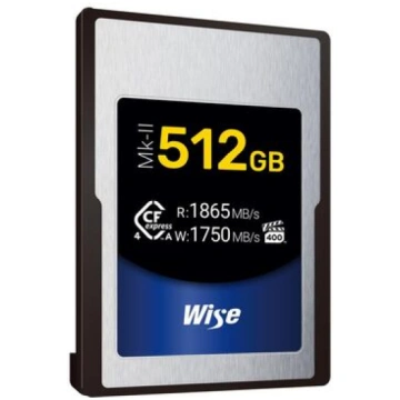 Wise CFexpress 4.0 Type A Mk-II Memory Card 512GB