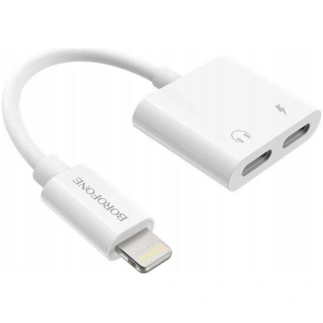 Adapter USB Borofone Lightning - Lightning x2 Bial
