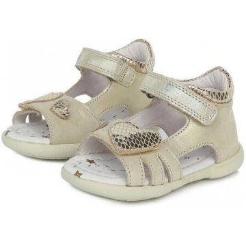 Sandales meitenēm DDStep, bēša, 22 D.D. Step