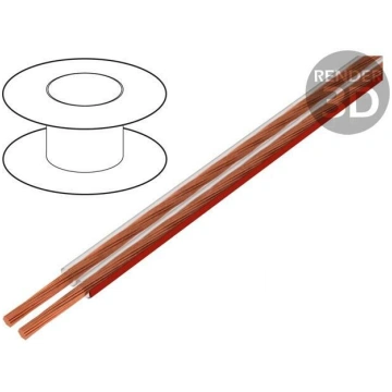 Wire: loudspeaker cable; HELUSOUND®; 2x10mm2; stra