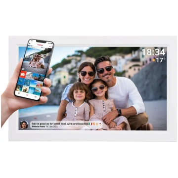 Denver Frameo PFF-1503W 15.6” digital photo frame,