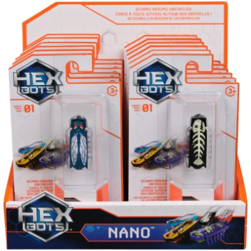 HEX BOTS Interaktīvā rotaļlieta Nano vabole | 6071