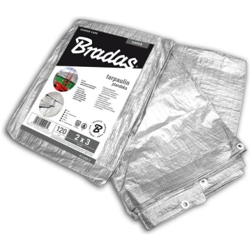 Tents,pārklājs stiklašķiedras SILVER 2x3m,120g/m2 