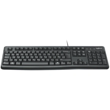 LOGITECH K120 Corded Keyboard black USB (US) | Log