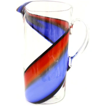 Vortex Pitcher - Murano Glass Diego Vio