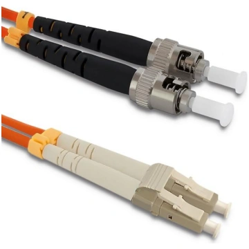 Qoltec Patchcord fiber optic LC/UPC - ST/UPC | Mul