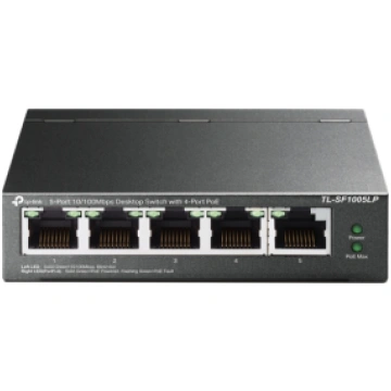 TP-LINK 5-Port 10/100Mbps Desktop Switch with 4-Po