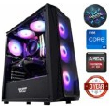 MDATA GAMING i7-12700KF 64GB 1TB SSD RX580 Windows