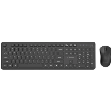 Gembird Keyboard and mouse desktop set Slim Pro Bu