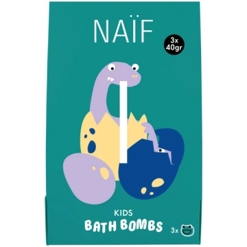 NAIF Kids Bath Bombs Multipack 3x40g