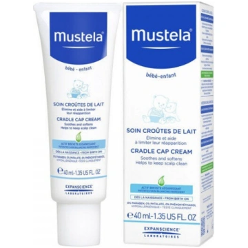 Krēms Mustela Cradle Cap Cream, 40 ml