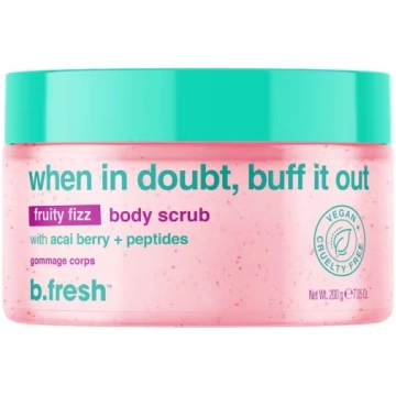 When In Doubt, Buff It Out Fruity Fizz Body Scrub 