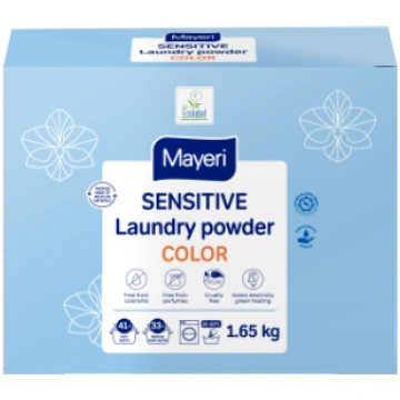 Veļas pulveris Mayeri sensitive color 1.65 kg