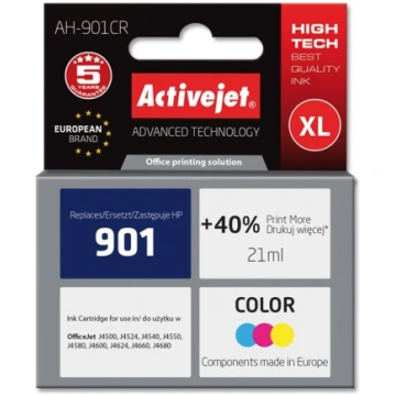 Activejet AH-901CR Ink (replacement for HP 901 CC6