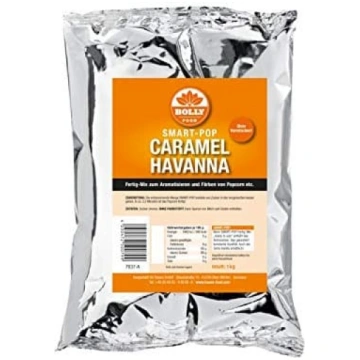 Popkorna cukura karamele „Havana“ – gatavs maisīju