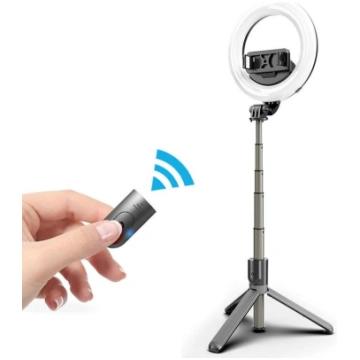 Mocco 4-in-1 Universal Selfie Stick with 3-Color L
