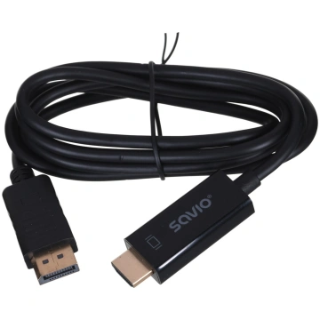 Savio CL-56 video cable adapter 1.5 m DisplayPort 