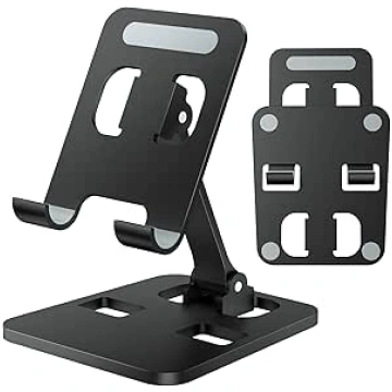 Anifrim Desktop Phone Stand, Double Foldable Phone