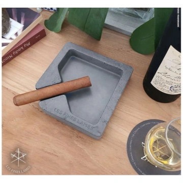 Les Fines Lames Ashtray for Cigars MONAD ANTHRACIT