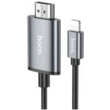 HOCO Cable Lightning to HDMI 1080p 2 m UA27 metal 