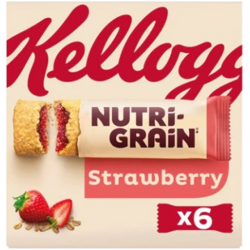 Kellogg's Nutrigrain Strawberry 6 per pack