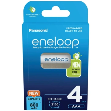 Rechargeable batteries PANASONIC ENELOOP AAA 800 m