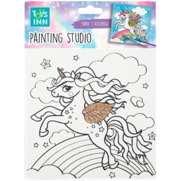 Canvas Unicorn Rainbow painting kit ( STN7915 ) ga