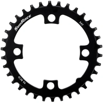 Priekšējā ķēdes riteņa SunRace CRMS00 Narrow-Wide 