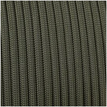 Paracord 550 basic verde militare 4 mm - 100 mt
