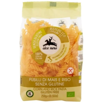 ALCE NERO Bio Fusilli makaroni, 250 g