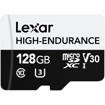 microSD atmiņas kartes, LEXAR, LEXAR 128 GB High-E