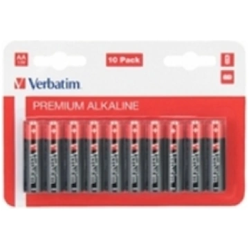 Verbatim AA Alkaline Batteries 1.5V 49875V