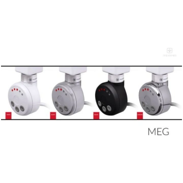 Termoline Sildelements MEG 1/2"M 300W, melns,Terma