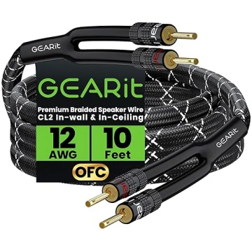 GEARit OFC skaļruņu kabelis 2 x 4 mm² 3 m Audio ka