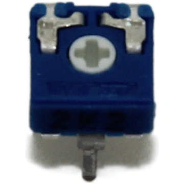 Potentiometer: mounting; single turn,horizontal; 2