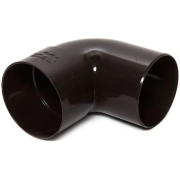 LĪKUMS NOTEKAI PVC SCALA 87° 80MM BRŪNS Buvmix