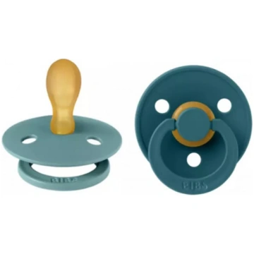 Bibs Colour Natural rubber pacifier 6-18 months 2p