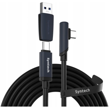 Kabel 2w1 Na Usb-c Usb-a Do Transmisji 5m 5gbps Do