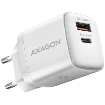 Axagon Sil wallcharger 2x port (USB-A + USB-C), PD