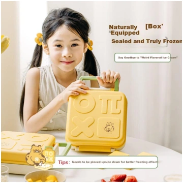Shuke Home Small Hand-Crank Ice Cream Maker for Ch