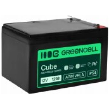 Green Cell Aquaproof Series AGM VRLA 12V/ 12Ah aks