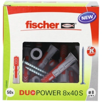 Fischer DUOPOWER 8x40 S LD 50pcs ( 535460 1387588 