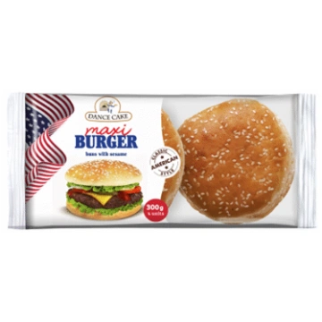 Burgeru maizītes 4gab. DANCE CAKE 300g