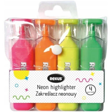 Teka Zakre¶lacz Neonowy 4 krāsas