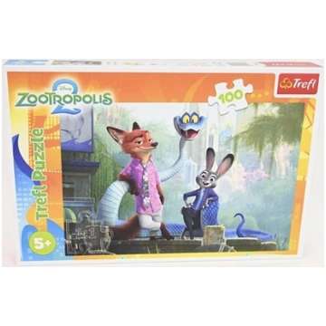 Trefl Puzzle Zootopia Tajemnice Zwierzogrodu 100 e
